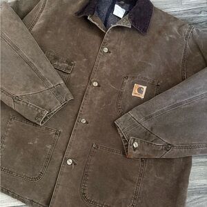Carhartt Dark Brown Men's Military Jacket